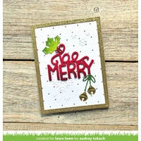 Lawn Fawn - Lawn Cuts - Giant Be Merry Die - LF3919