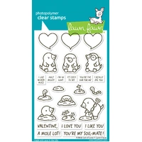 Lawn Fawn - A Mole Lot of Love - Stamp and Die Bundle