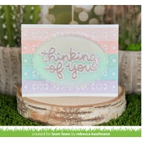 Lawn Fawn - Lawn Cuts - Folksy Sprig Border Die - LF4047