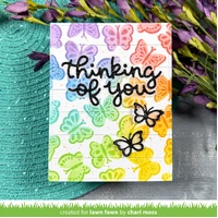 Lawn Fawn - Lawn Cuts - Scripty Thinking Of You Die - LF4048