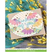 Lawn Fawn - Lawn Cuts - Stitched Scalloped Oval Stackables Dies - LF4050