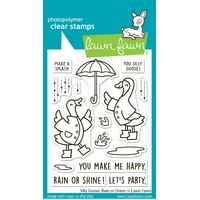 Lawn Fawn - Silly Goose, Rain or Shine - Stamp and Die Bundle