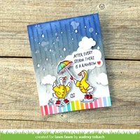 Lawn Fawn - Stamps - Rainbow Sentiments - LF4075