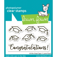 Lawn Fawn - All the Grad Caps - Stamp and Die Bundle