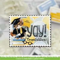 Lawn Fawn - Lawn Cuts - Build-A-Critter Graduation Accessories Dies - LF4088