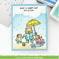 Lawn Fawn - Lawn Cuts - Rainy Day Backdrop: Portrait - LF4097