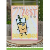 Lawn Fawn - Lawn Cuts - Lemon Border Dies - LF4138