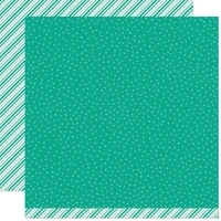 Lawn Fawn - Paper - Stripes 'n Sprinkles Autumn - Goblin - LF4180