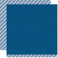 Lawn Fawn - Paper - Stripes 'n Sprinkles Autumn - Full Moon - LF4181