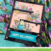 Lawn Fawn - Stamps - Hocus Purr-cus! - LF4186