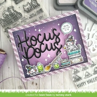 Lawn Fawn - Stamps - Hocus Purr-cus! Add-On - LF4189