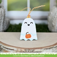 Lawn Fawn - Lawn Cuts - Happy Ghost Tag - LF4208