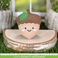 Lawn Fawn - Lawn Cuts - Outside In Stitched Acorn - LF4209
