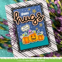 Lawn Fawn - Lawn Cuts - Scripty Hugs Outline - LF4214