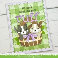 Lawn Fawn - Stamps - Henry's Build-A-Sentiment: Dog- LF4264