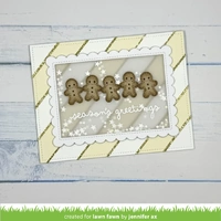 Lawn Fawn - Lawn Cuts - Gingerbread Border Dies - LF4272