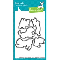 Lawn Fawn Critters At The Dog Park Stamp+Die Bundle