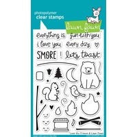 Lawn Fawn Love You S'more Stamp+Die Bundle