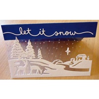 Lawn Fawn Cuts Let it Snow Border Die LF992 