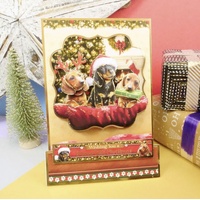 Hunkydory Crafts A Merry Christmas Deco-Large Set - Pawsitively Festive