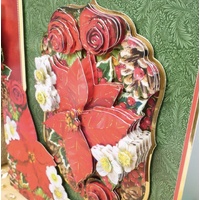 Hunkydory Crafts A Merry Christmas Deco-Large Set - Perfect Poinsettia