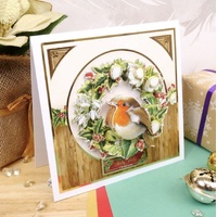 Hunkydory Crafts A Merry Christmas Deco-Large Set - When Robins Appear