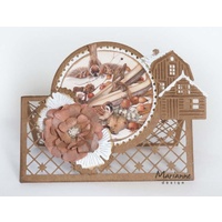 Marianne Design Dies Creatables Die Anja's Lacy Folding Circle LR0552