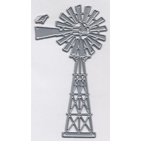 Australiana Dies Windmill and Bird