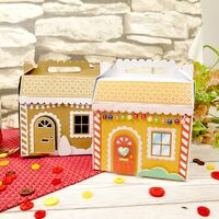 Hunkydory Moonstone Dies Gingerbread House Gift Bag