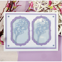 Hunkydory Moonstone Dies - Torn Edge Nesting Dies - Fancy Label