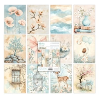 Mintay Papers 6x8 Paper Pack 240gsm 24 Sheets - Calm & Cozy - Art Journal Essentials 07
