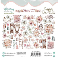 Mintay Papers Die Cuts 55/Pkg Blissful Times