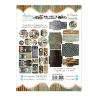 Mintay Papers Elements 27/Pkg Mr. Fix It
