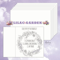 Mintay Papers 6x8 Chipboard Album Base Lilac Garden