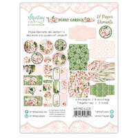 Mintay Papers Elements 27/Pkg Peony Garden