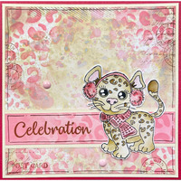 Nellie Snellen Clear Stamps Cutie Cheetah - NCCS053