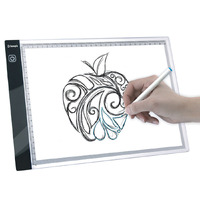 LED Light Pad A4 Super Slim White 33.5x23.5x.35cm