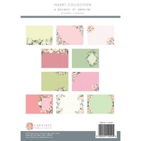The Paper Boutique A Bouquet of Sunshine Insert Collection A4 40 Sheets 10 Designs 