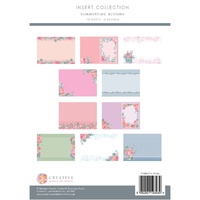 The Paper Boutique Summertime Blooms Insert Collection A4 40 Sheets 10 Designs