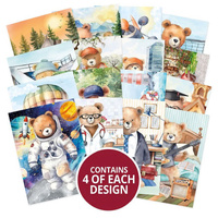Hunkydory Crafts Ready, Teddy, Go! Pocket Pad