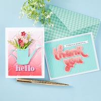 Spellbinders Die Hello Smile Etched Dies S1-154