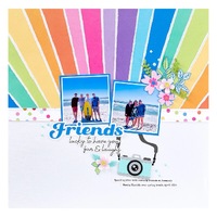 Spellbinders Die Friends Etched Dies S2-385