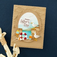 Spellbinders Die Oh Buoy! Etched Dies S2-400