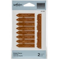Spellbinders Dies DLites Picket Fence S3-320
