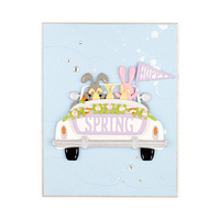Spellbinders Dies Expressions of Spring Sentiment S3-407