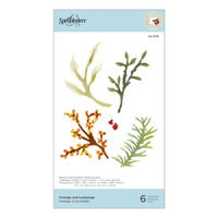 Spellbinders Dies Susan's Garden Foliage & Ladybugs S4-1079