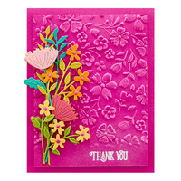 Spellbinders Die Sealed Wildflowers Etched Dies S4-1255