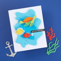 Spellbinders Die Underwater Marine Life! Etched Dies S4-1348