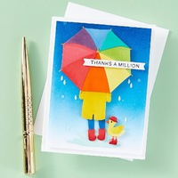 Spellbinders Die Dancin’ in the Rain Etched Dies S4-1350