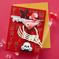 Spellbinders Die Boos! Cocktails Etched Dies S4-1381